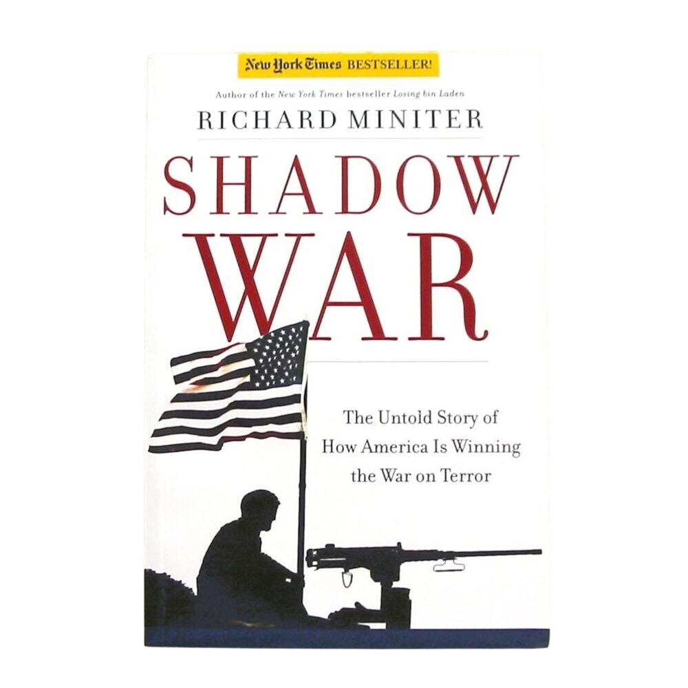 Shadow War by Richard Miniter 2005 War on Terror Paperback Book 1st Ed Analysis